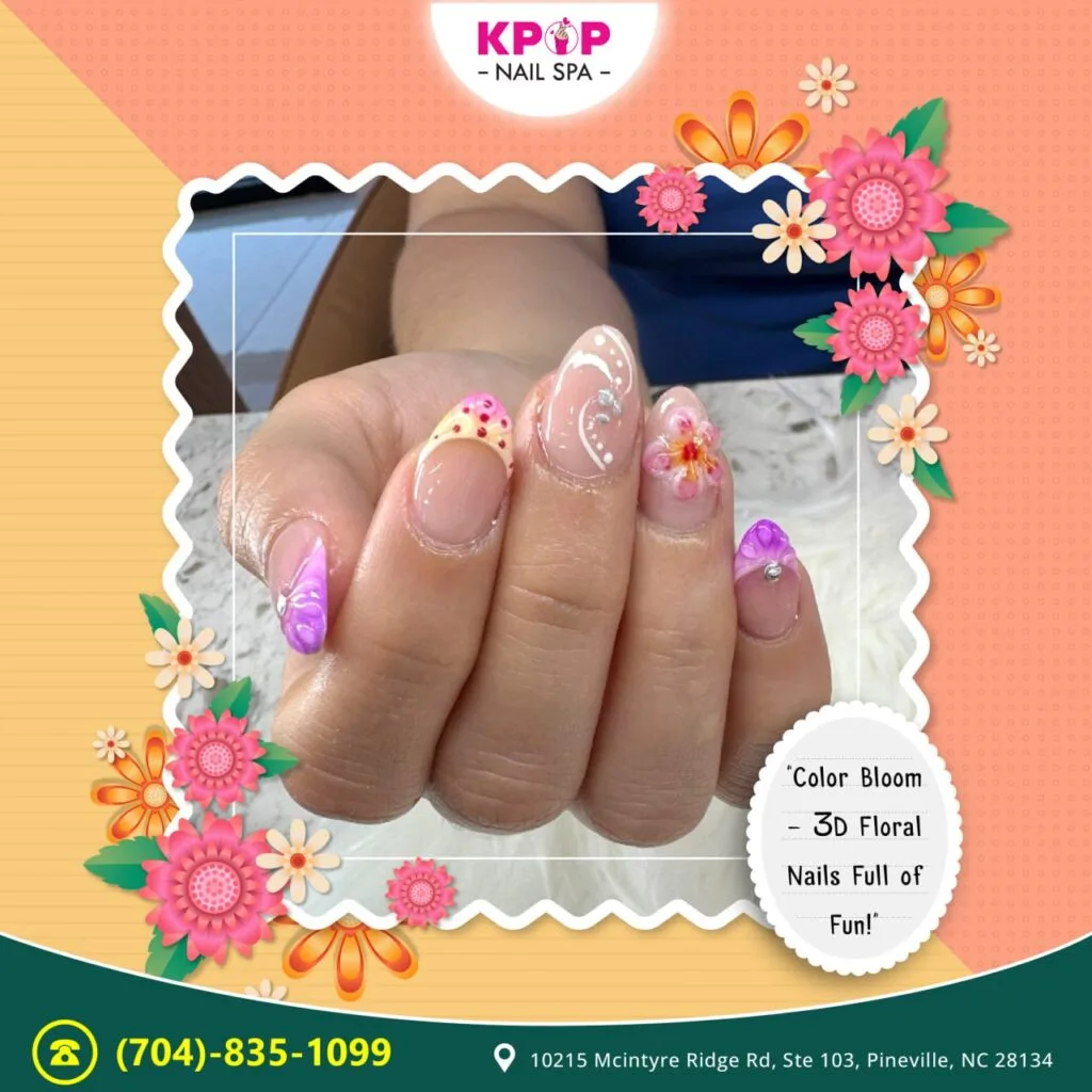 Color bloom - 3D floral